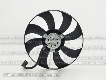 SK Fabia 00->07 ventilators 390mm 3pin TEMIC type