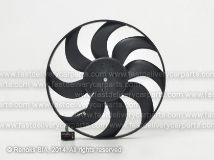 SK Fabia 00->07 ventilators 390mm 300/90W 3pin SIEMENS type