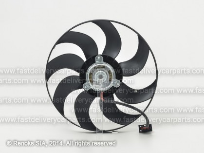 SK Fabia 00->07 ventilators 390mm 300/90W 3pin SIEMENS type