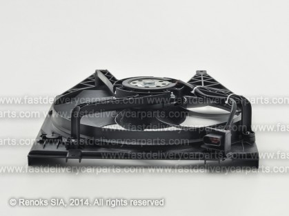 SK Fabia 00->07 ventilators ar difuzoru 390mm 300W 3pin