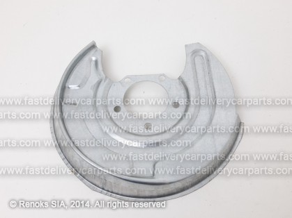 AD A6 97->01 защита тормозного диска заднего L 245MM STEEL