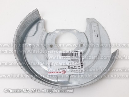 AD A6 97->01 bremžu aizsegs aizmugures R 245MM STEEL