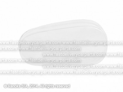 VW Golf 98->03 head lamp glass L DEPO