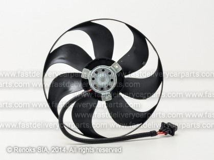 VW Golf 98->03 ventilators 345mm 100/60W 3pin
