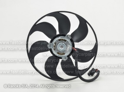 VW Golf 98->03 ventilators 345mm 300/60W 3pin TEMIC type