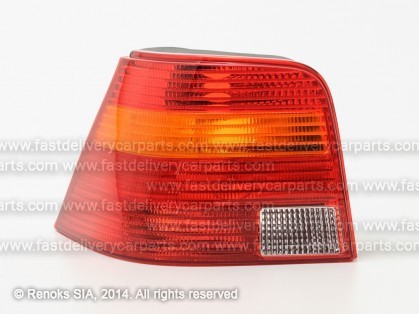 VW Golf 98->03 aizmugures lukturis HB L dzeltens/sarkans TYC