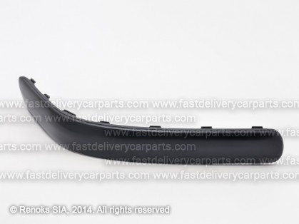 VW Golf 98->03 bumper rear moulding L black