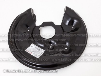 AD A3 03->08 wheel dust shield rear R 282MM ALUMINUM