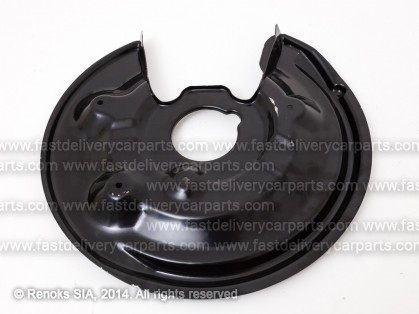 AD A3 03->08 wheel dust shield rear R 282MM ALUMINUM