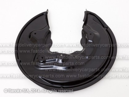 AD A3 03->08 wheel dust shield rear R 310MM ALUMINUM