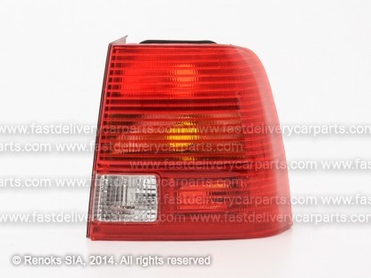 VW Passat 96->00 aizmugures lukturis SED R ar baltu atapakalgaitu bez patronām TYC