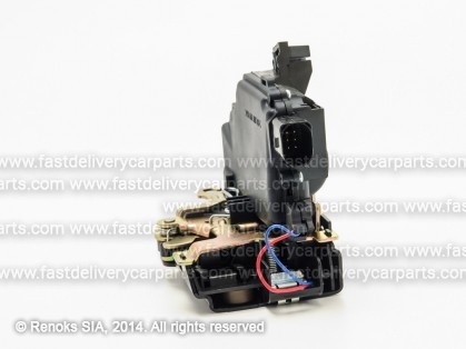SK Octavia 01->05 durvju roktura mehānisms centrālai atslēgai aizmugures R skat VW Passat 96->00