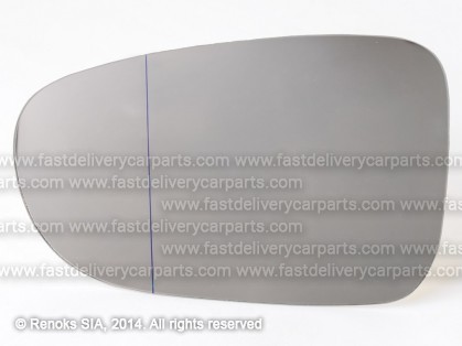 VW Galaxy 00->06 mirror glass L aspherical with adhesive tape same VW Sharan 95->00