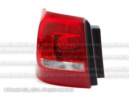 VW Sharan 10-> tail lamp outer L with bulb holders DEPO