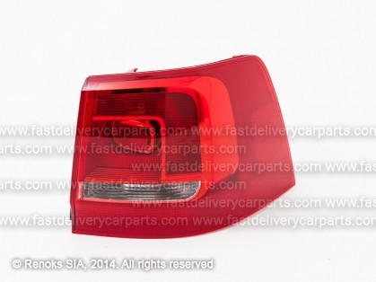 VW Sharan 10-> tail lamp outer R with bulb holders VALEO 44462