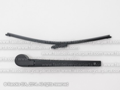 VW Sharan 10-> logu tīrītāja slotiņas turētājs aizmugures +slotiņa 340MM