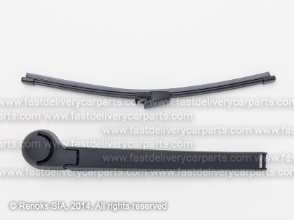 VW Passat 05->10 logu tīrītāja slotiņas turētājs aizmugures +slotiņa 290MM COMBI