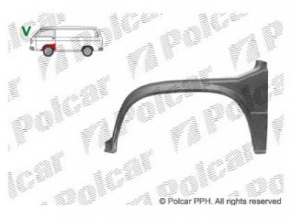 VW Transporter 79->90 wheelarch front L