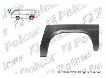 VW Transporter 79->90 wheelarch rear R