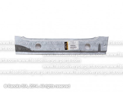 VW Transporter 90->03 sill front doors inner L set galvanized