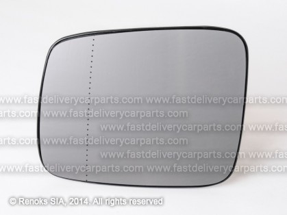 VW Transporter 90->03 spoguļa ieliktnis L sfērisks VIEW MAX