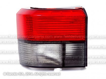 VW Transporter 90->03 фонарь задний L тонированый без патронов TYC