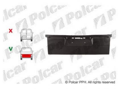 VW Transporter 90->03 rear door lower part 425MM