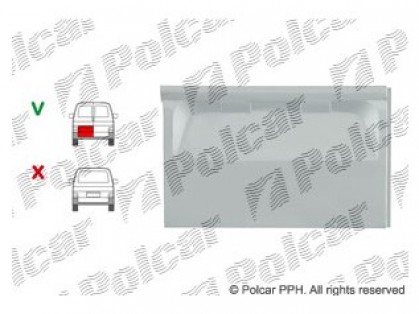 VW Transporter 90->03 rear door part L 425MM