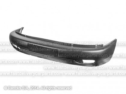 VW Transporter Caravelle 96->03 bumper front with fog lamp holes