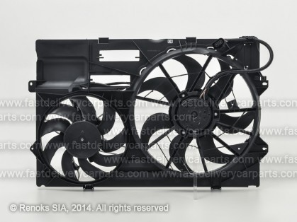 VW Transporter 03->09 ventilators 2 ar difuzoru 420/285mm