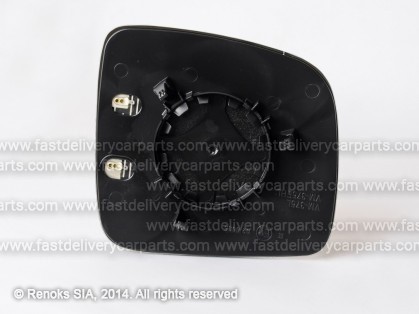 VW Transporter 03->09 spoguļa ieliktnis L apsildāms sfērisks