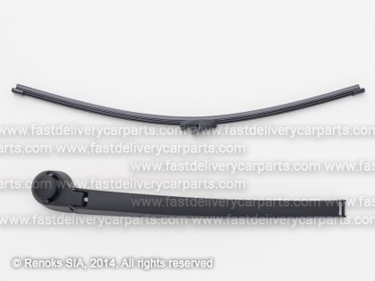 VW Transporter 03->09 logu tīrītāja slotiņas turētājs aizmugures +slotiņa 410MM 1D