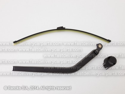 VW Transporter 03->09 logu tīrītāja slotiņas turētājs aizmugures R 2D