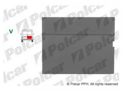VW LT 75->96 rear door part R 55CM