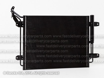 VW Tiguan 07->11 radiators KOND 580X450X16 ar sausinātāju 1.4/2.0/2.0D SRLine