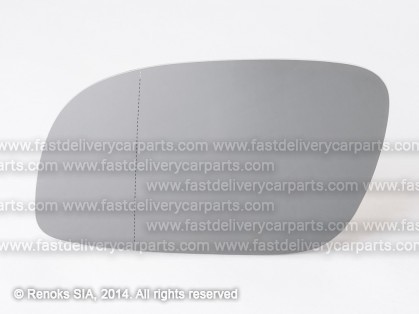 VW Touran 03->06 spoguļa ieliktnis L apsildāms sfērisks VIEW MAX