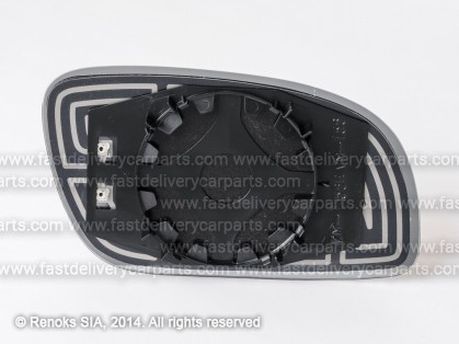 VW Touran 03->06 spoguļa ieliktnis L apsildāms sfērisks VIEW MAX