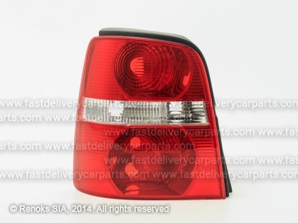 VW Touran 03->06 tail lamp L without bulb holders TYC