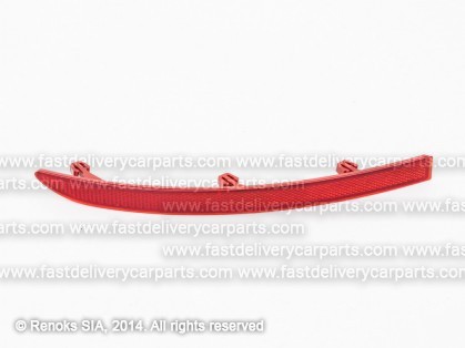 VW Tiguan 07->11 rear reflector L red