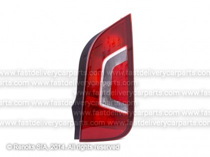 VW UP 12->16 tail lamp R without bulb holders TYC