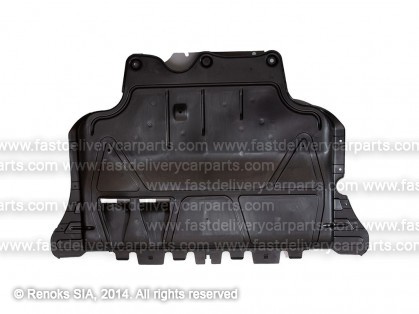 VW Golf 12->19 защита двигателя 1.2/DIESEL с шумоизоляцией (Plastic – Polypropylene (PP) and fiberglass (GF20))