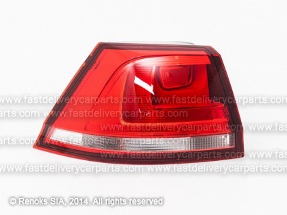 VW Golf 12->20 tail lamp VARIANT outer L 12->17 with bulb holders VALEO 45218