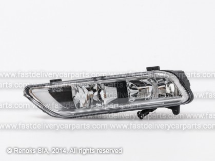 VW Passat 10->14 fog lamp L H8 with bend lighting with daytime running light DRL TYC