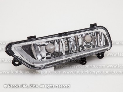 VW Passat 10->14 fog lamp L H8 with bend lighting with daytime running light DRL DEPO