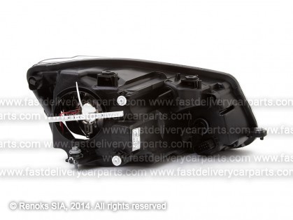 VW Caddy 10->15 head lamp L H4 13->15 with motor with daytime running light TYC