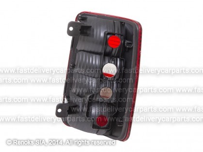 VW Caddy 10->15 tail lamp 1D L without bulb holders MARS