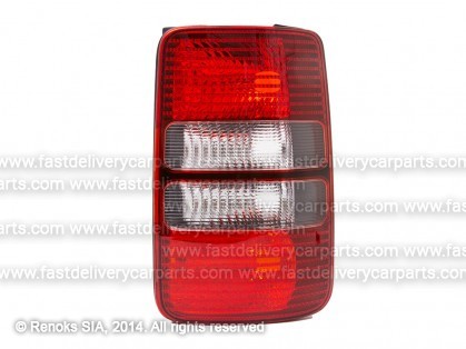 VW Caddy 10->15 tail lamp 1D R smoked without bulb holders TYC
