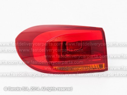 VW Tiguan 11->16 tail lamp outer L DEPO