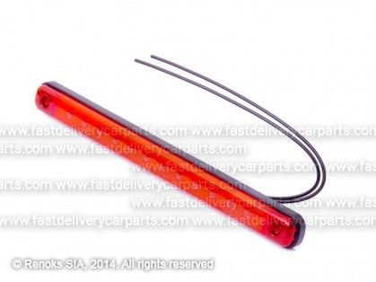 Фонарь дополнительный STOP 12/24V LED 238X20X10