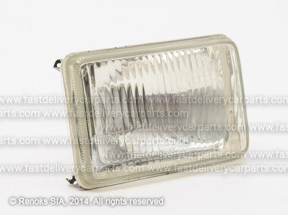 Headlight universal 106X165 H4